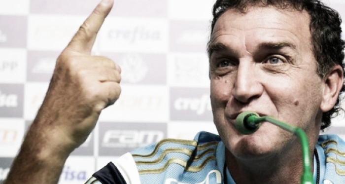 Cuca tenta afastar fraco retrospecto como treinador diante do Santos