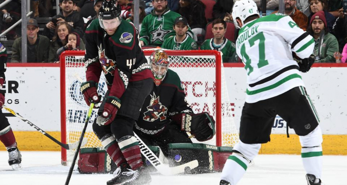 Darcy Kuemper came up with important saves when needed to help his team win. (Photo: NHL.com)