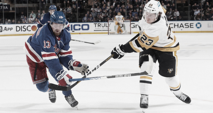 Gols e melhores momentos New York Rangers 4x3 Pittsburgh Penguins pelos playoffs da NHL