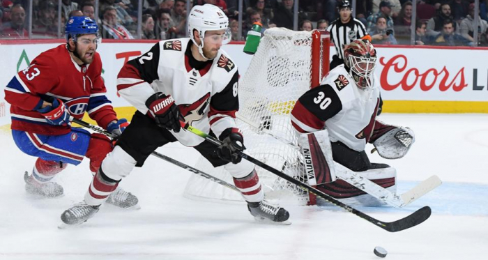 Two defensive mistakes were capital for the Coyotes (Photo: NHL.com)