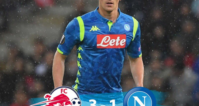 Europa League - Salisburgo batte Napoli 3-1: partenopei ai quarti