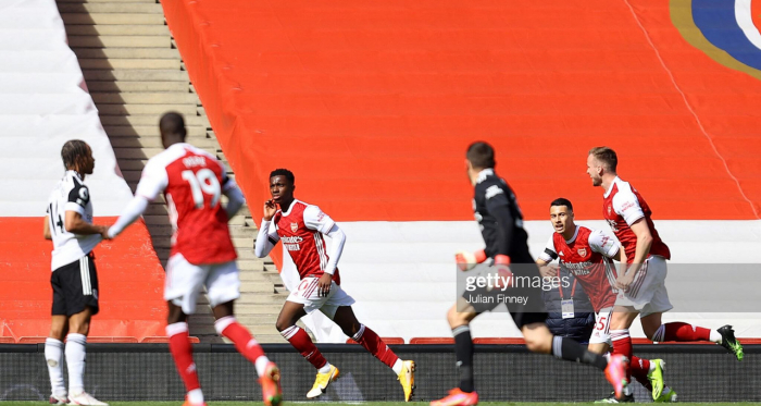 Arsenal 1-1 Fulham: Substitute Eddie Nketiah saves Arsenal after late equaliser
