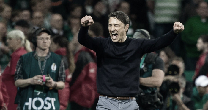 Niko Kovac garantiu a vitória após muito sufoco (Foto: DIvulgação/Bayern de Munique)<br>