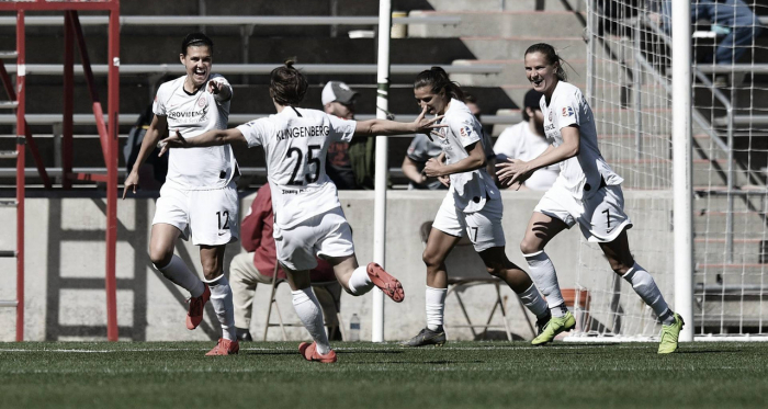 Portland took the lead many times this game, but they ended up in a thrilling 4-4 draw. | Photo: isiphotos.com