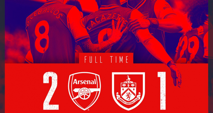 Premier League-L'Arsenal batte 2-1 il Burnley e parte bene in casa