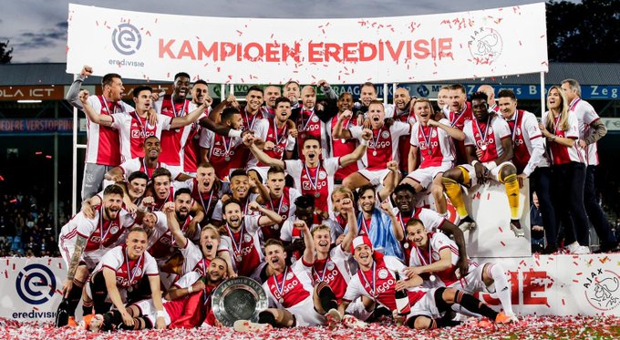 Eredivisie: l'Ajax è ufficialmente campione d'Olanda, ai playoff ci va il Groningen!