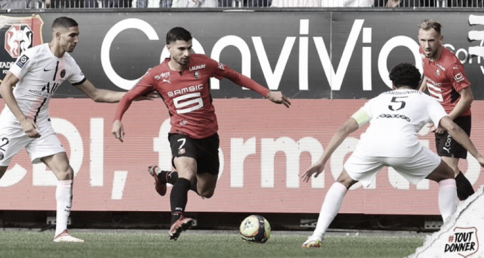 PSG joga mal, é derrotado pelo Rennes e perde 100% de aproveitamento na Ligue 1