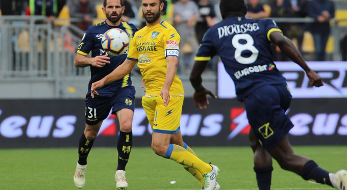 Serie A - Frosinone e Chievo si dividono la posta in palio: 0-0 allo stadio "Stirpe"