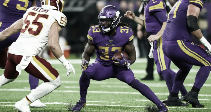 Dalvin Cook es el líder de la NFL con nueve touchdowns (Imagen: Vikings.com)