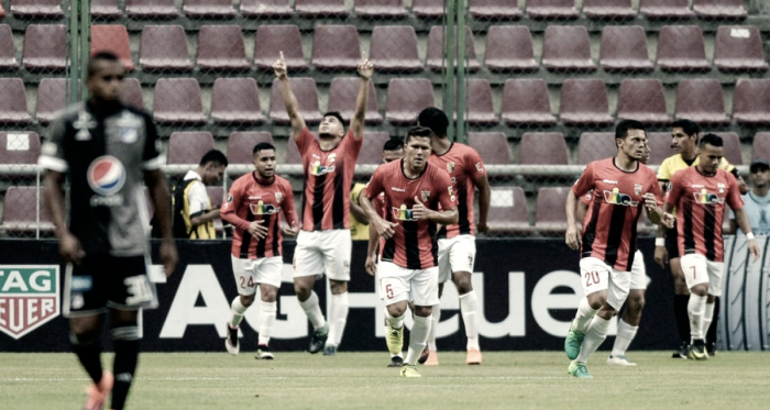 Carlos Sierra celebra su doblete / FOTO: Prensa Deportivo Lara