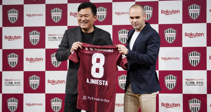 Fonte: Vissel Kobe official Twitter