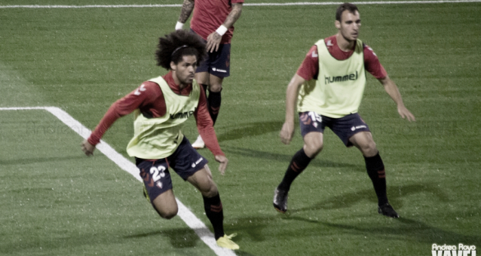 Unai y Aridane en el calentamiento de un partido. Fuente: Flickr VAVEL España