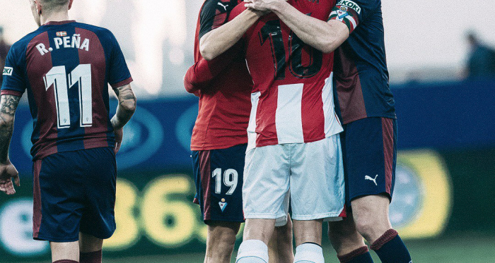 Dani García, en su vuelta a Ipurua. | Foto SD Eibar