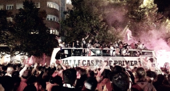 Celebración del ascenso 17/18. Foto: imagen propia