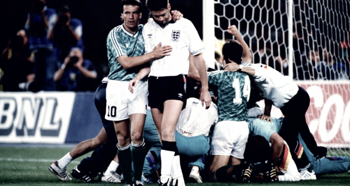 Partidazo, Mundial Italia 1990: Inglaterra 1-1 Alemania Occidental (3-5 penaltis)