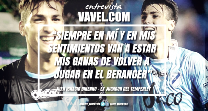 Juan Ignacio Dinenno vive un gran momento profesional en el Deportivo Cuenca y le gustaría volver a Temperley. Foto | VAVEL