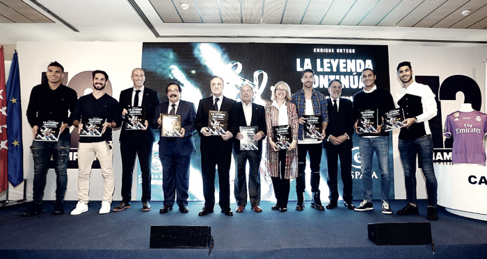 El Real Madrid presenta su nuevo libro sobre la duodécima Copa de Europa