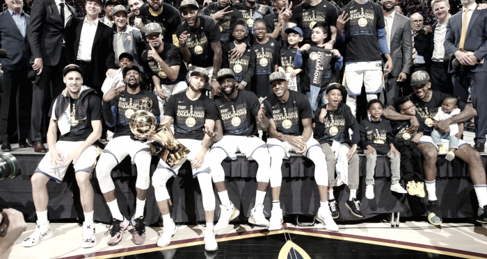 Los dueños del anillo | Foto: @Warriors