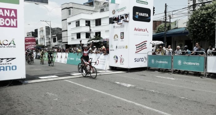 Nelson Soto gana la tercera etapa de la Vuelta a Colombia