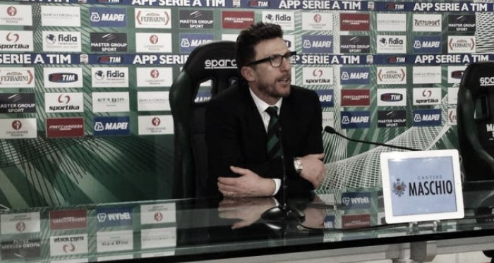 Sassuolo, Di Francesco: "Ho rinnovato il contratto perchè credo in questa società"