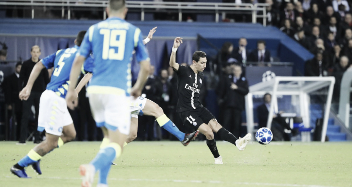 Un gol agónico de Di María le da el empate al PSG