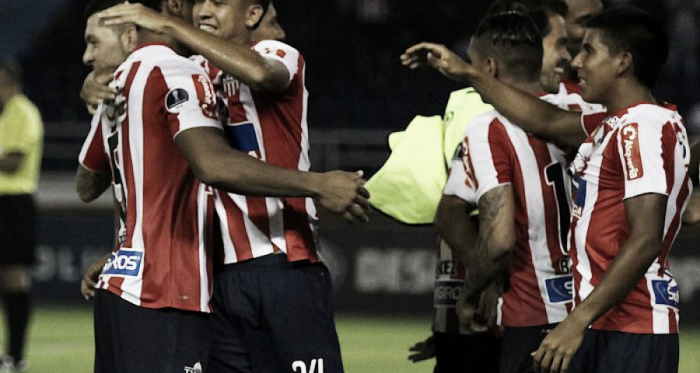 Junior dejó a Lanús en el camino y está en octavos de la Copa Sudamericana