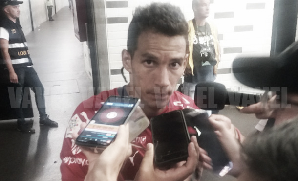 Diego Arias habló con Vavel.com luego del empate a dos frente a Nacional | Foto: Vavel Colombia