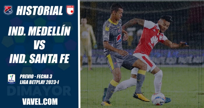 Historial Medellín vs Santa Fe: Los ‘albirrojos’ comandan en el Atanasio