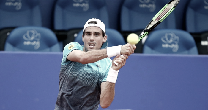 El de hoy fue el primer encuentro entre Pella y Haase. | Foto: @unpocodetenis.
