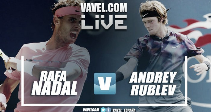 Partido Nadal vs Rublev en vivo y en directo online en US Open 2017