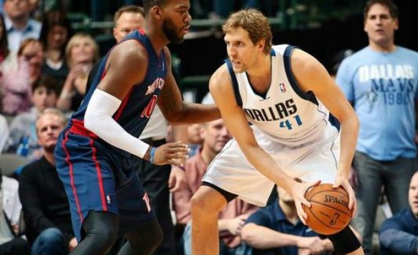 Dallas Mavericks - Detroit Pistons Live of NBA