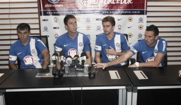 Jogadores do Bahia dividem responsabilidade com Marquinhos