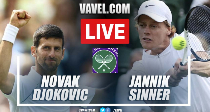 Summary and highlights of Djokovic 3-2 Sinner at Wimbledon 2022