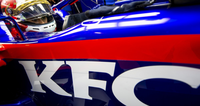Dukungan Penuh KFC Global untuk Sean Gelael di FP1 GP Amerika