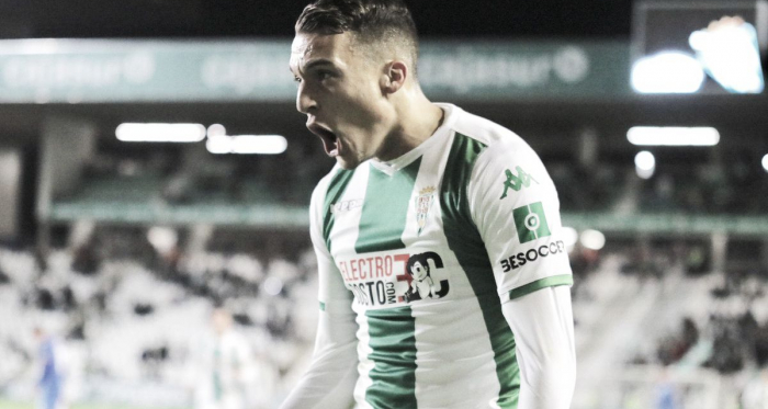 Celebración del primer gol del encuentro | Fotografía: Córdoba CF