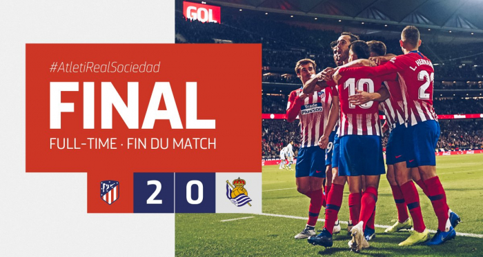 Liga Spagnola- Vola l'Atletico che batte la Sociedad e torna a vincere