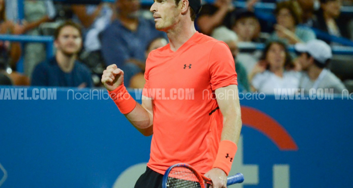 Andy Murray had another marathon but survived it to make the quarterfinals (Noel Alberto/VAVEL USA)
