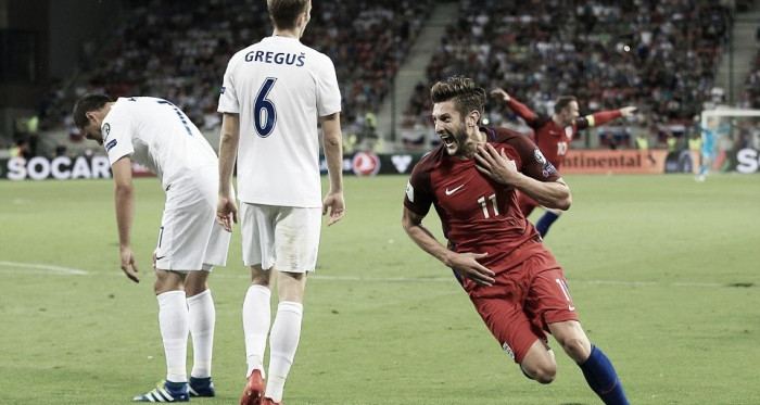Qualificazioni Mondiali, gruppo F: Slovacchia-Inghilterra 0-1, decide una rete di Lallana al fotofinish