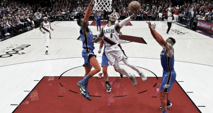 Damian Lillard estuvo imparable. / Foto: NBA