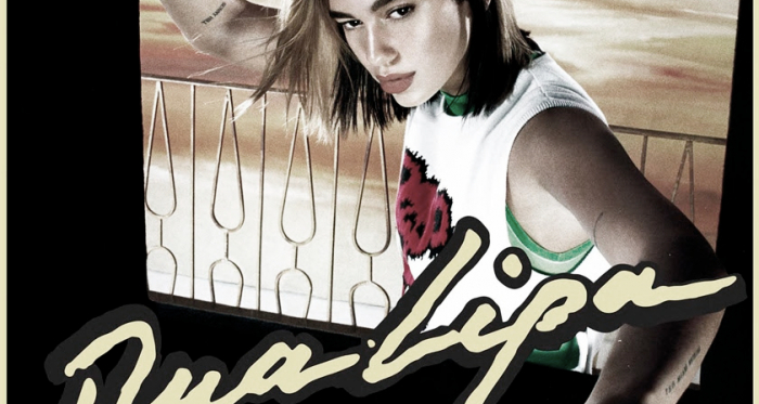 Cartel del "Future Nostalgia Tour" / Foto: Mercury Wheels