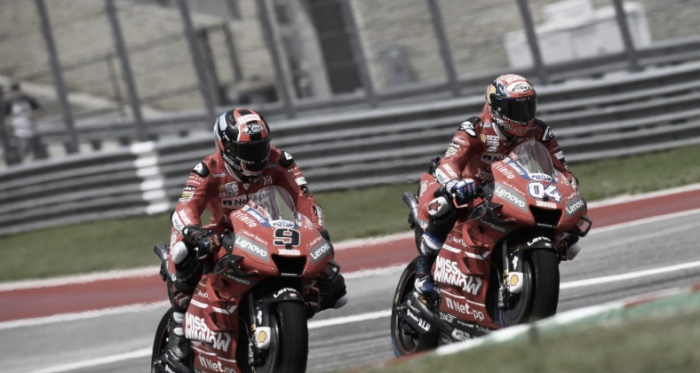 Andrea Dovizioso y Danilo Petrucci / Foto: @motogp