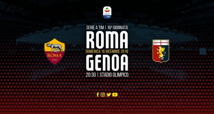 Serie A, Roma - Genoa: le probabili formazioni