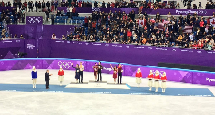 PyeongChang 2018, pattinaggio di figura: free dance da sogno per Virtue-Moir, sesti Cappellini-Lanotte - ISU Figure Skating Twitter