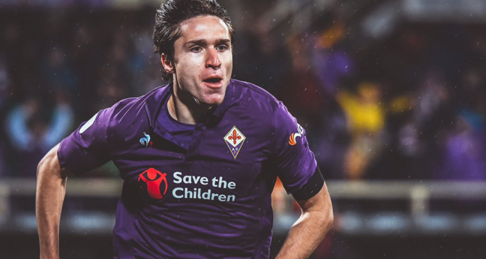 Federico Chiesa. Fonte: https://twitter.com/acffiorentina