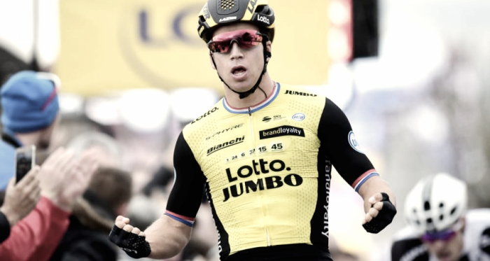 Dylan Groenewegen celebra su quinto triunfo del año | Foto: Paris-Nice