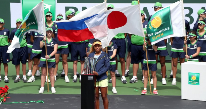 Indian Wells 2018 - Naomi Osaka conquista il titolo - BNP Paribas Open Twitter