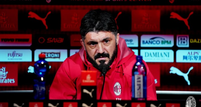 Milan, Gattuso in conferenza stampa: "Giocare contro la Roma non è mai facile"