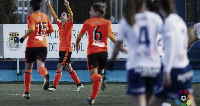 Resumen Valencia CF Femenino Zaragoza CFF (1-0) en Liga Iberdrola 2018