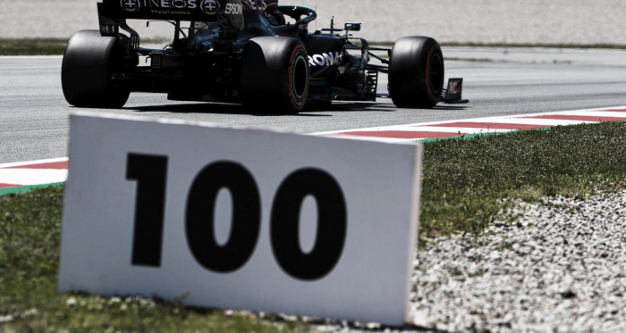 Histórico: Hamilton conquista 100ª pole da carreira no GP da Espanha