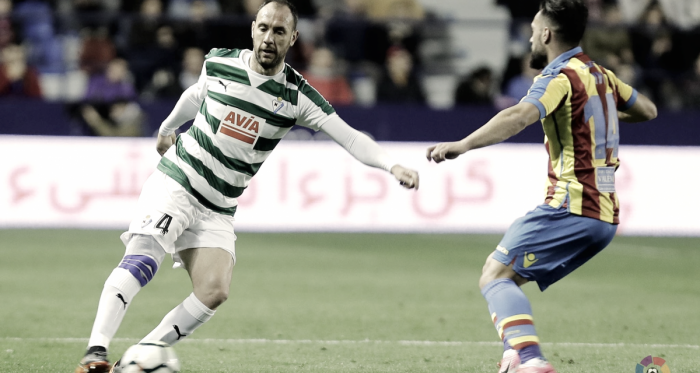 Iván Ramis durante un encuentro con el Eibar // Imagen vía LaLiga